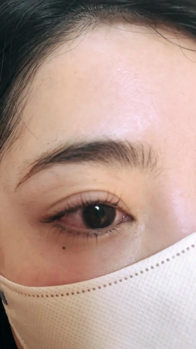 下まつげのみまつ毛パーマ❣️の写真