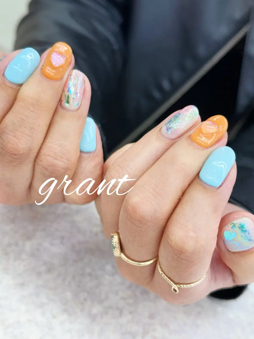 ネイル ハンドネイル nailsalon grantのネイルデザイン