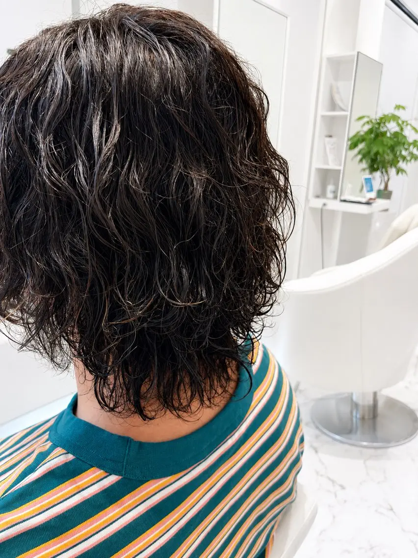 ミディアム カット パーマ Antwerp💎 ✂︎HiROKi✂︎のヘアスタイル