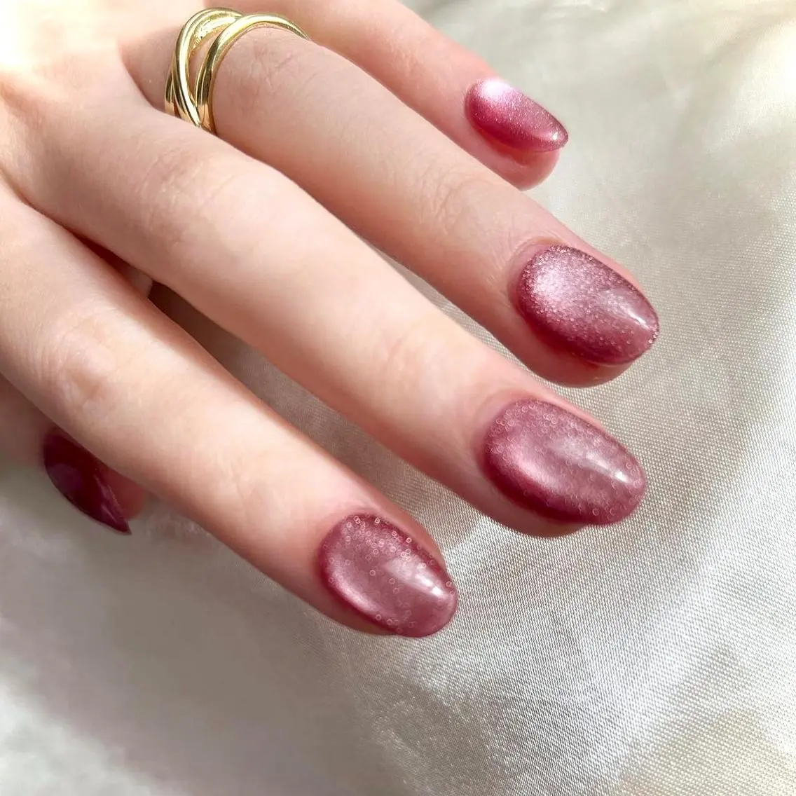 ネイル マグネットネイル ハンドネイル Vogusty's Nail 鶴見店のネイルデザイン