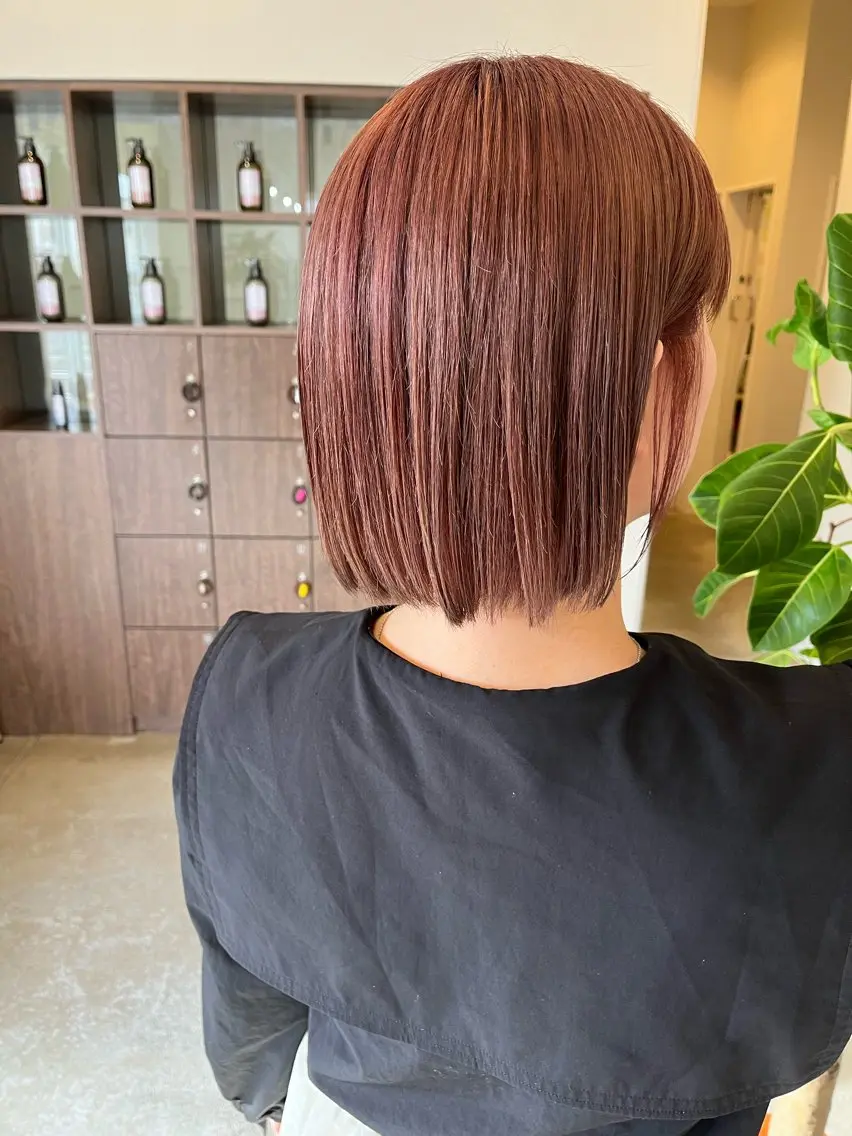 𝐜𝐮𝐭＋𝐖𝐜𝐨𝐥𝐨𝐫＋𝐭𝐫𝐞𝐚𝐭𝐦𝐞𝐧𝐭（リタッチブリーチ限定）の写真