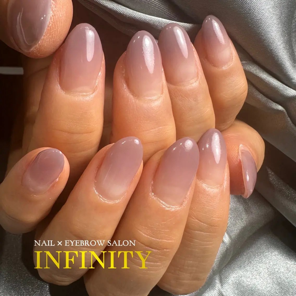ネイル グラデーション 春ネイル INFINITY Sachiのネイルデザイン