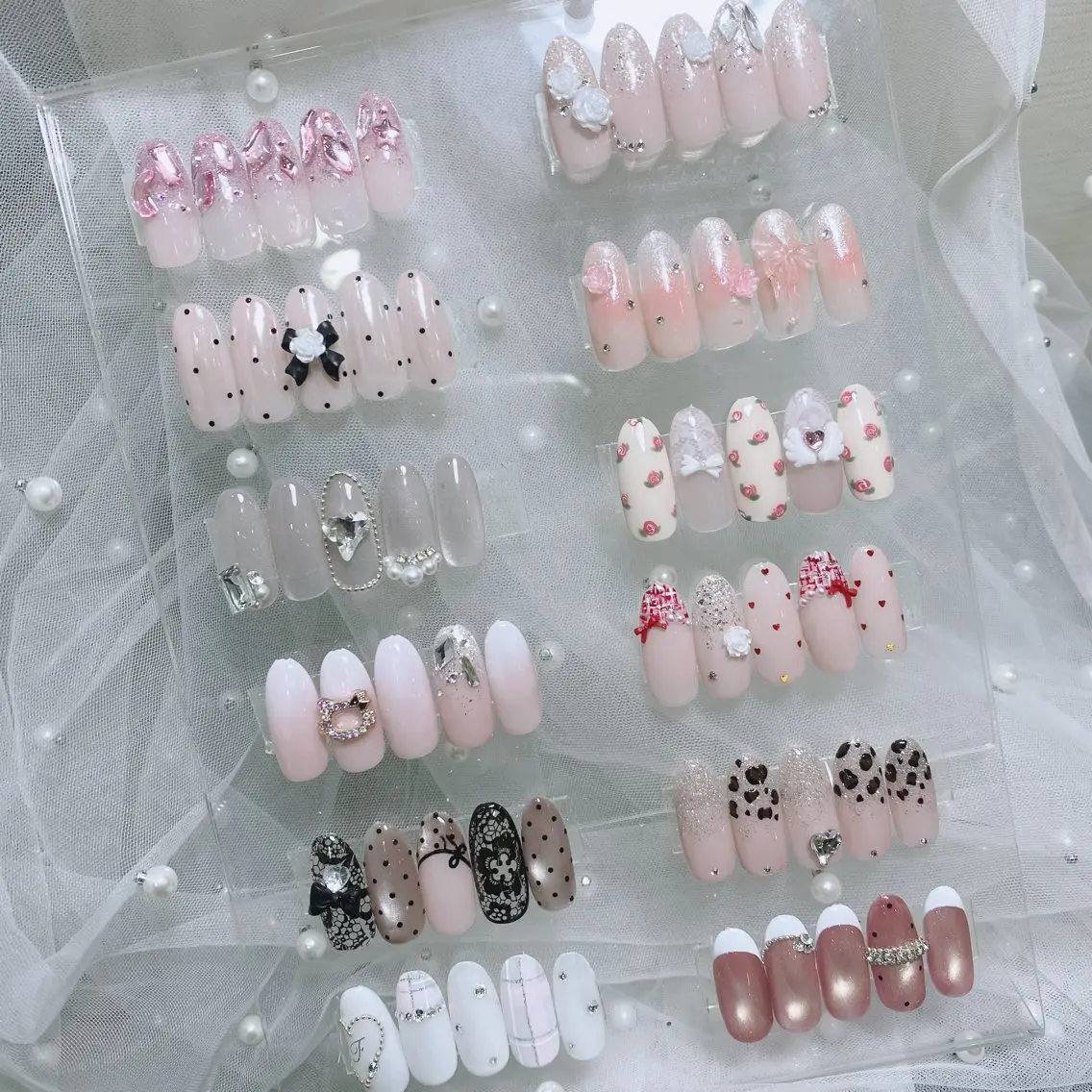 【フィルイン】定額Cコース🫧フルデザイン🎀の写真