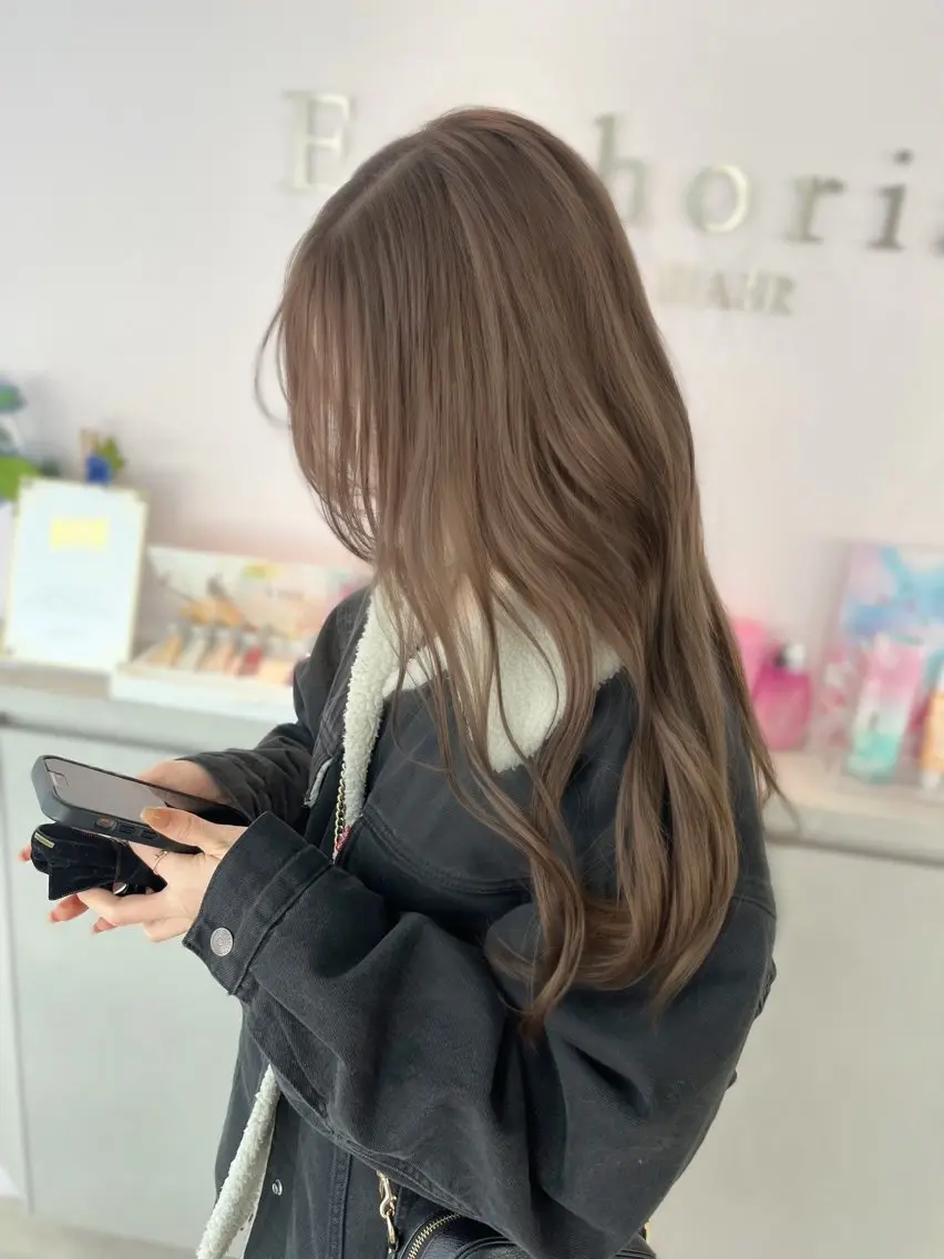 カラー ブリーチ 上品モテガーリー Rena🎀のヘアスタイル