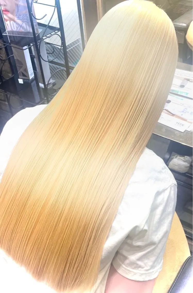 他店NG毛OK✨韓国風モテ髪!髪質改善 美髪 縮毛矯正 ハイダメージケアコースの写真