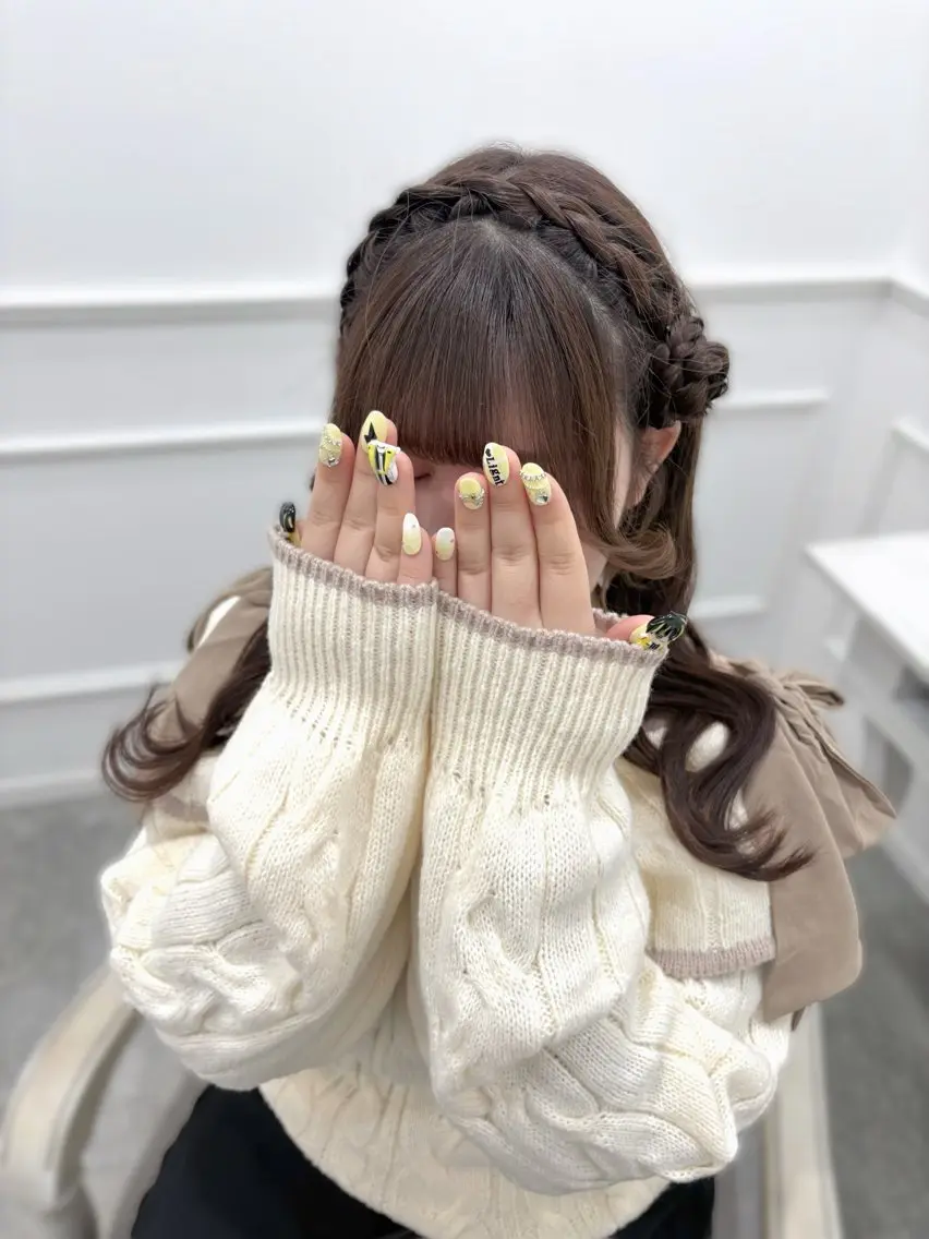 ヘアアレンジ ゆうひ🎀艶カラー/ ヘアメ/チョコカラーのヘアスタイル