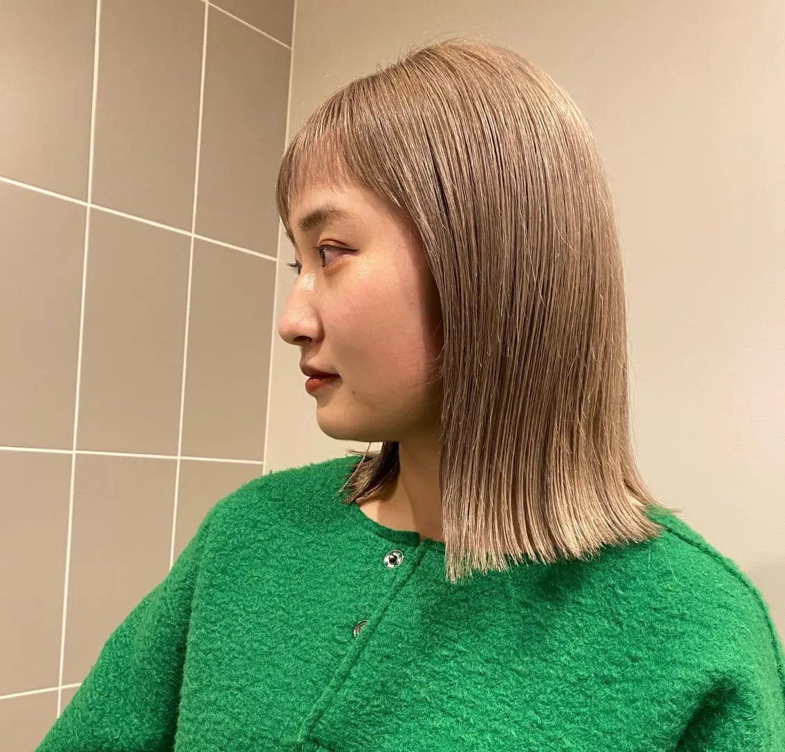 カラー 骨格診断カット ひより FILMSのヘアスタイル
