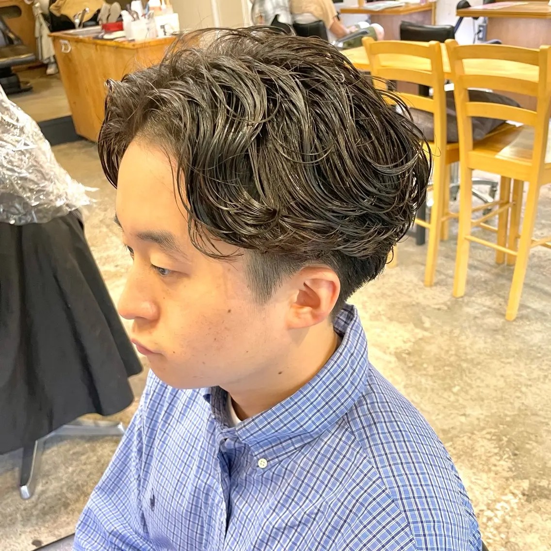 パーマ メンズ カット パーマ トリートメント 🔥メンズショート 職人🔥大澤龍也のヘアスタイル