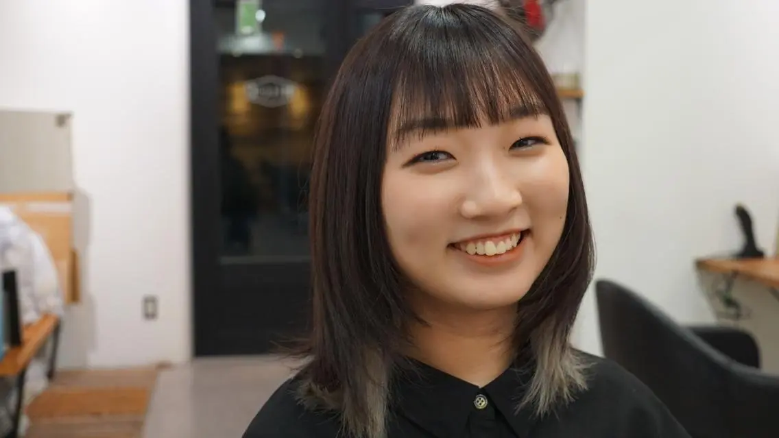 ミディアム KOBAYASHI TEPPEIのヘアスタイル