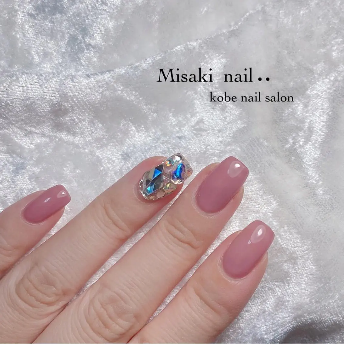 ネイル 韓国ネイル ワンホンネイル ハンドネイル nailsalon miinailsのネイルデザイン
