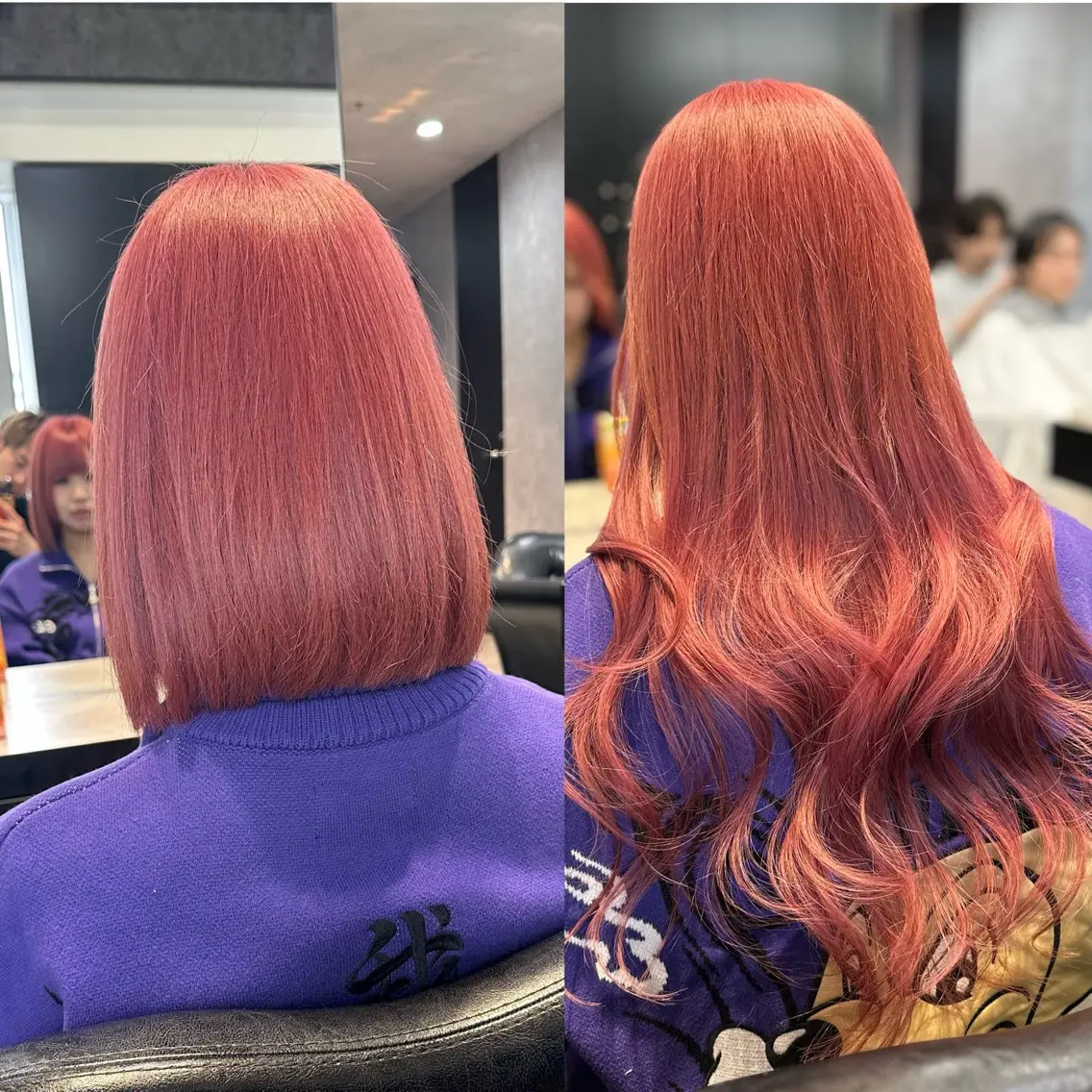 【プルエク完全馴染ませメニュー💡】馴染ませカット半額+プルエクステダイヤモンド(特色)60本¥23200の写真