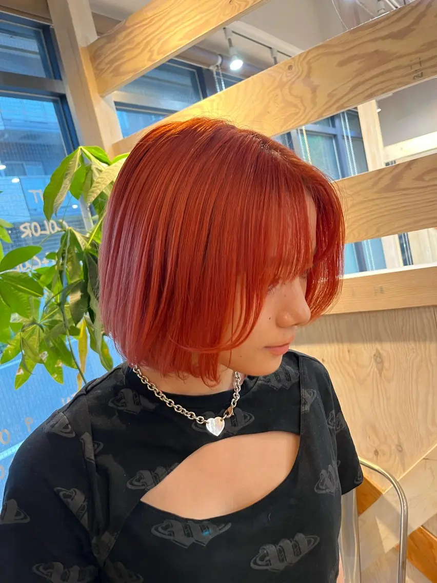カラー ヘアカラー 🌈 Yumekaのヘアスタイル