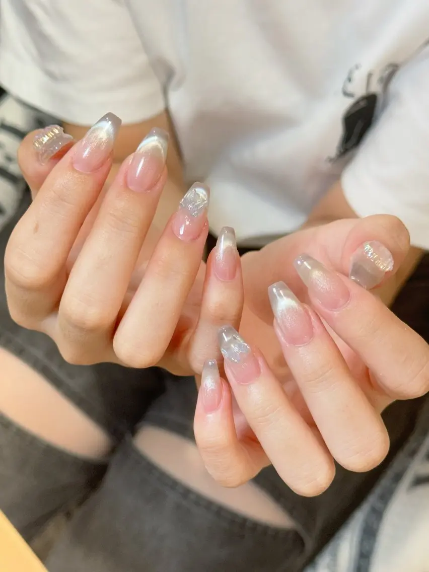 ネイル ハンドネイル ハンドケア 🦋Yumi Nail🦋Momoのネイルデザイン