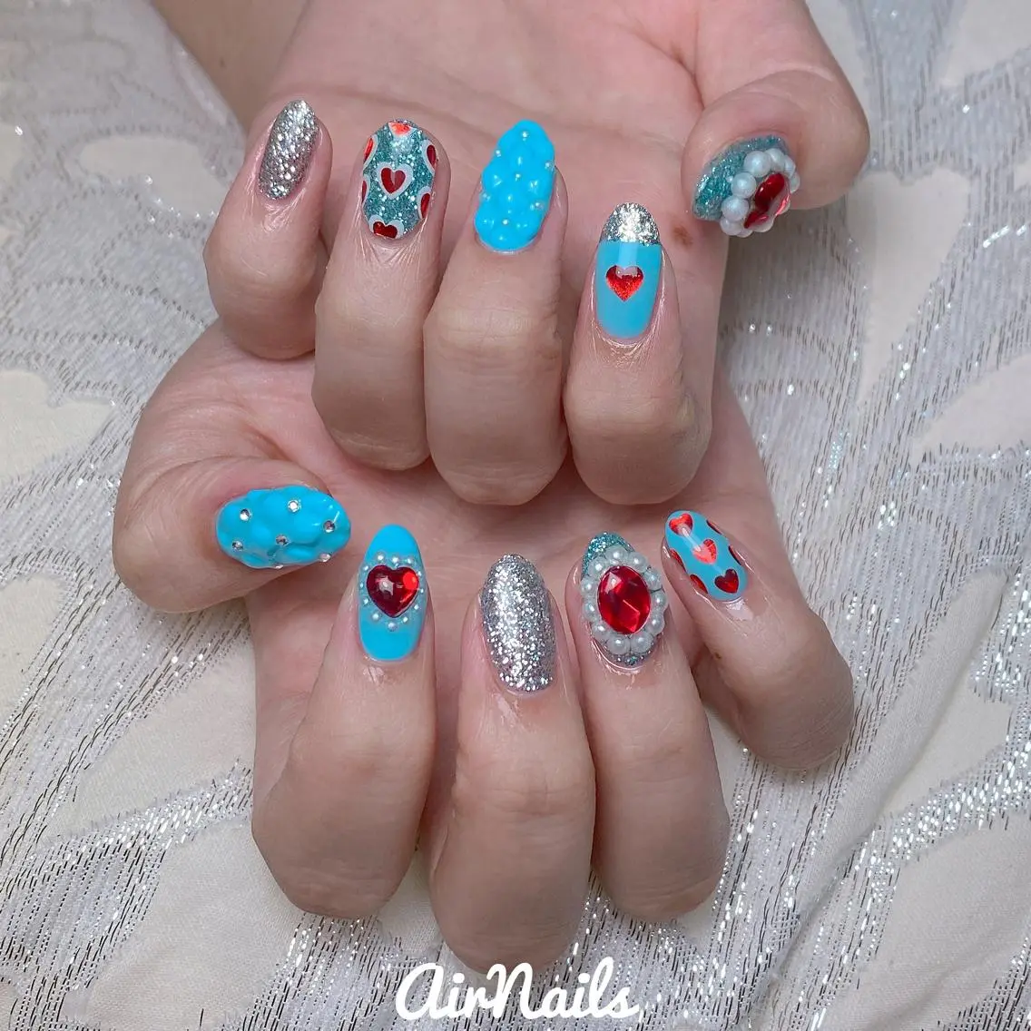 ネイル ハンドネイル フットネイル ♡ airnails ♡のネイルデザイン