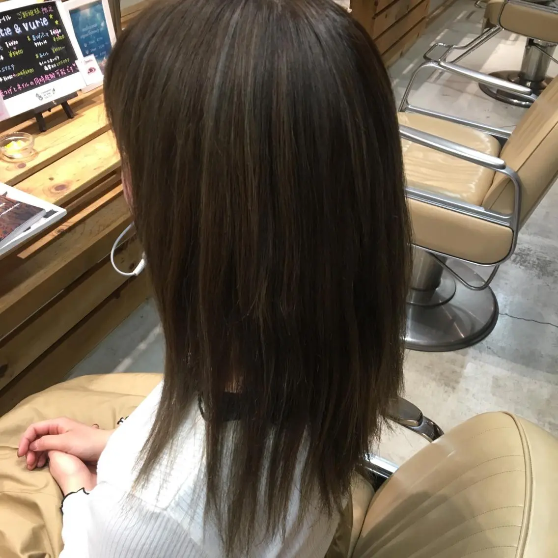 セミロング カラー マンツーマン美容師 立川　♡MIHO♡のヘアスタイル