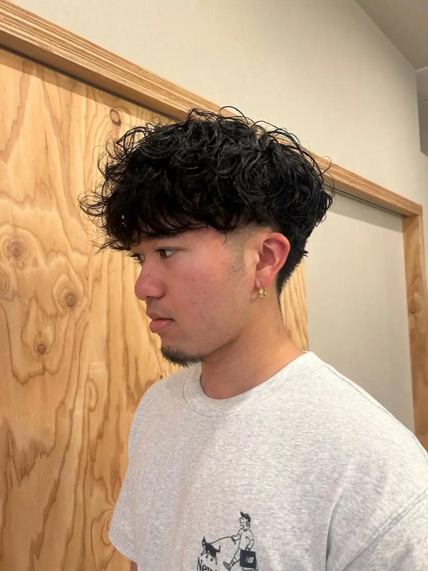 似合わせカット+パーマ+眉カット+スパシャンプーの写真