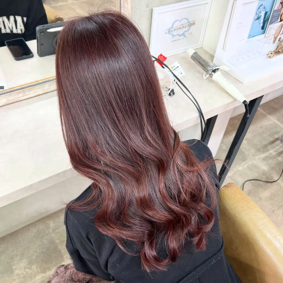 セミロング カラー ヘアカラー Blast Erikaのヘアスタイル