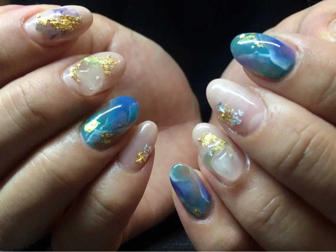 ネイル アートネイル nail room aru.のネイルデザイン