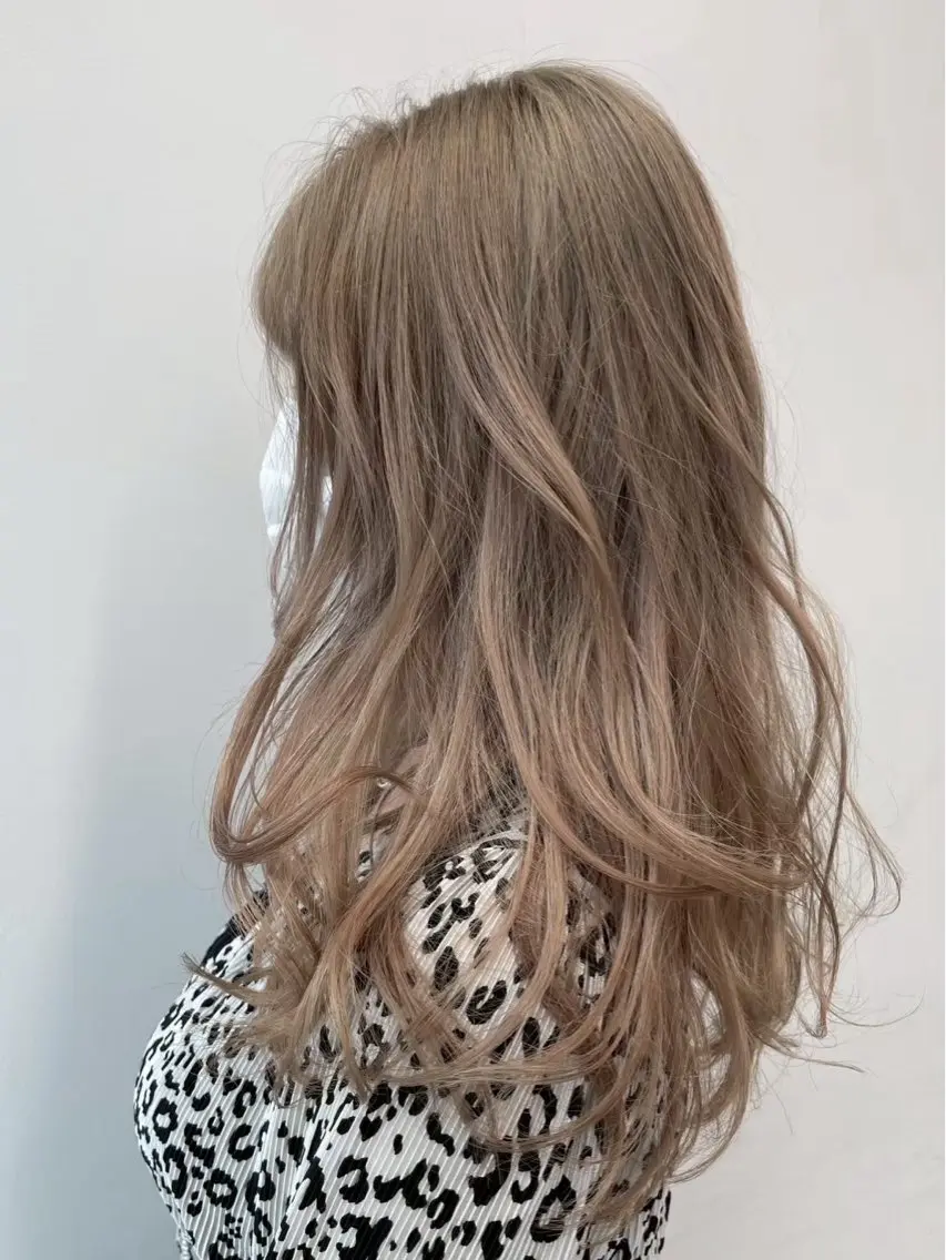 カラー 💠urara opus💠🩵のヘアスタイル