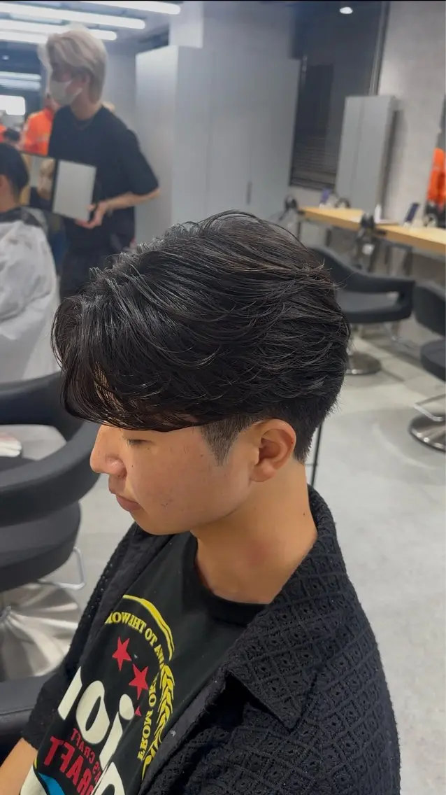 ヘアアレンジ メンズ 🩵韓国スタイル特化 🩵yuuのヘアスタイル