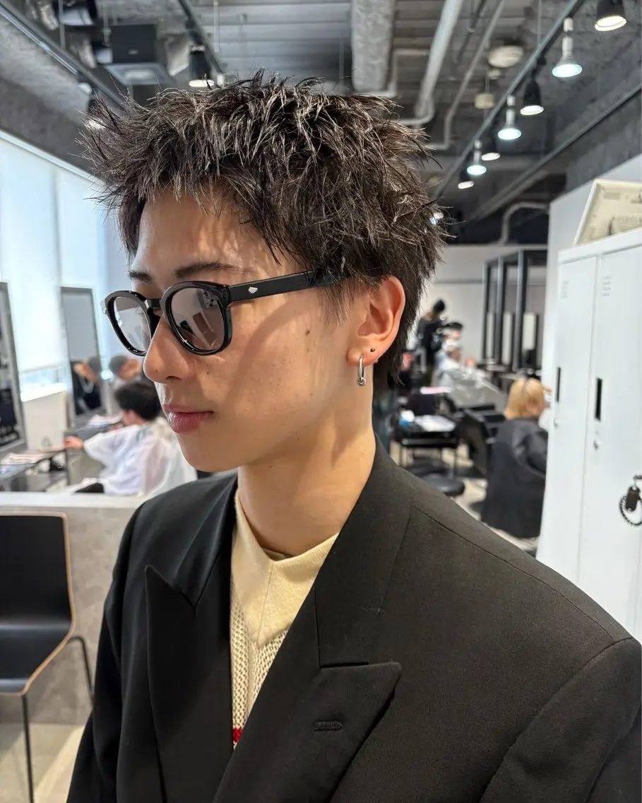 パーマ メンズ 安藤幹人 メンズパーマのヘアスタイル