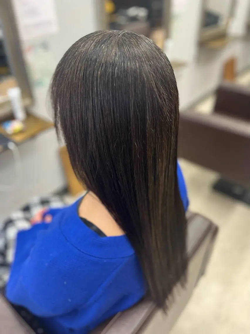 ロング パーマ 産休の為お休みです! 小島凜のヘアスタイル