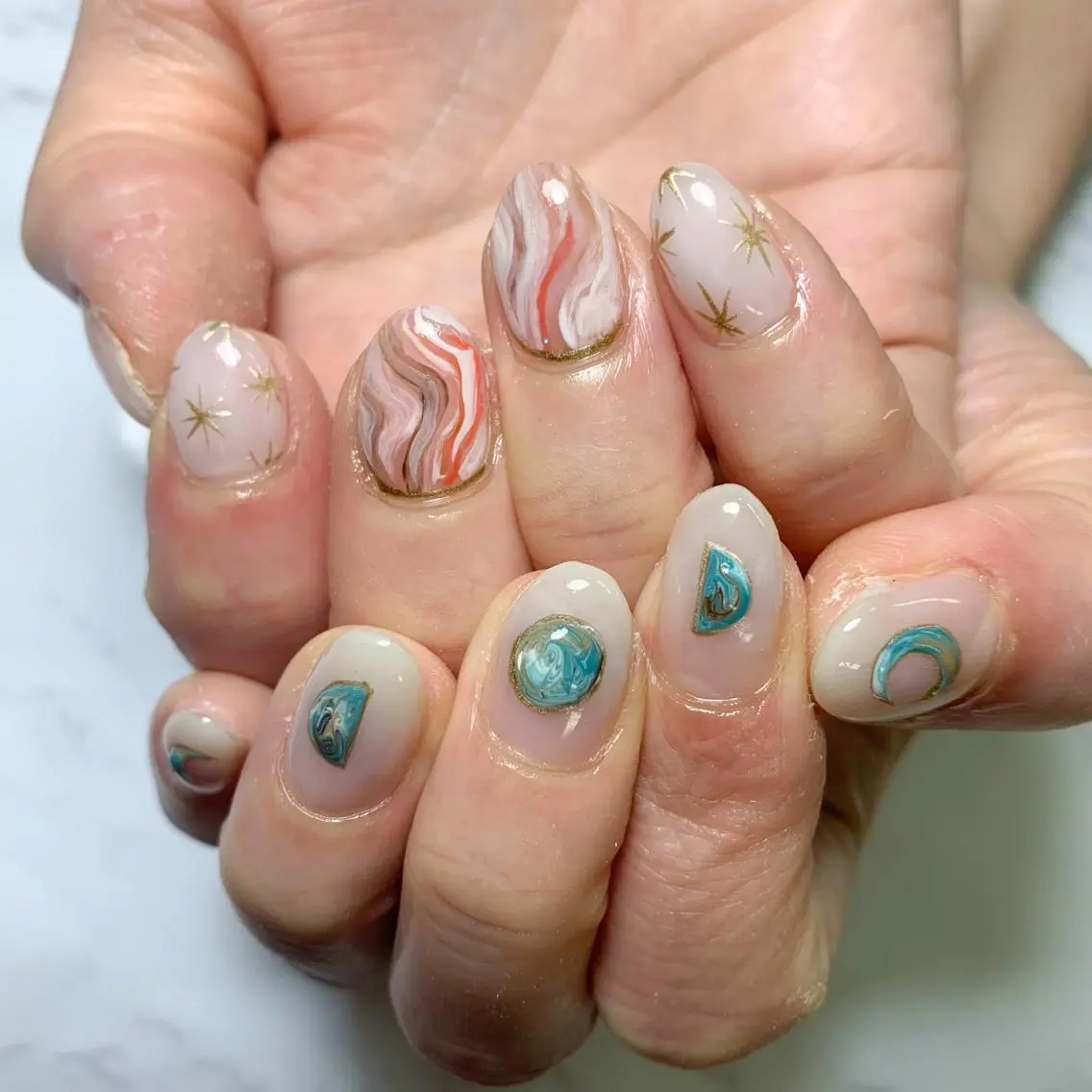 ネイル ハンドネイル FIORITURA aiのネイルデザイン