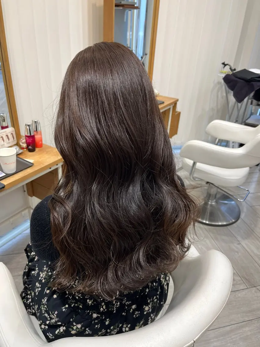 ロング ヘアカラー トリートメント AVANCE. chisatoのヘアスタイル