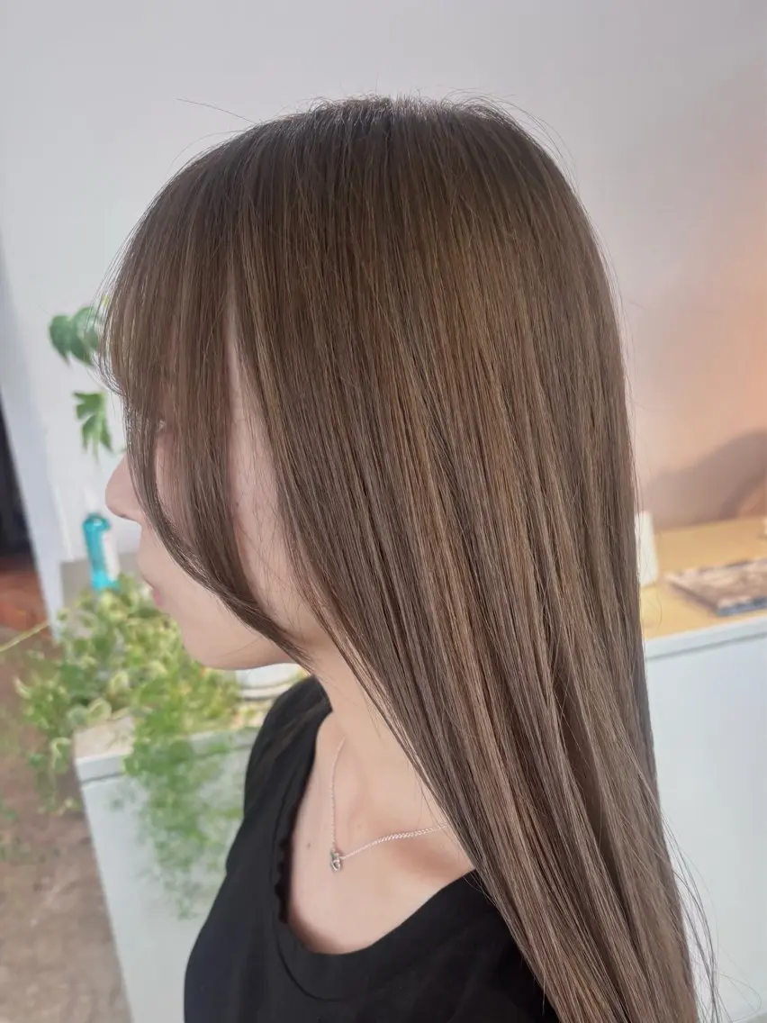 ロング ヘアカラー トリートメント ྀི akane   ྀིのヘアスタイル