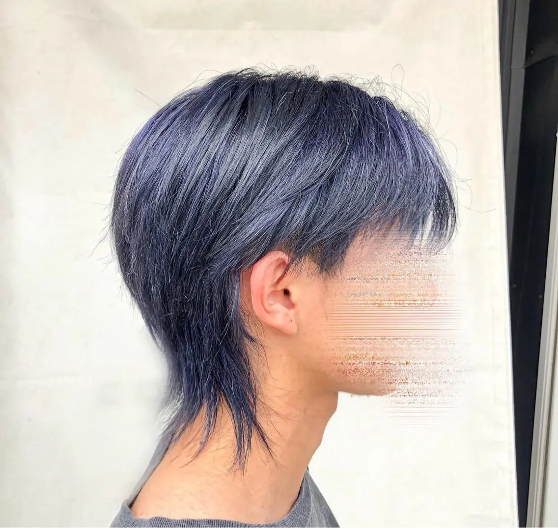 カラー メンズ lore umeのヘアスタイル