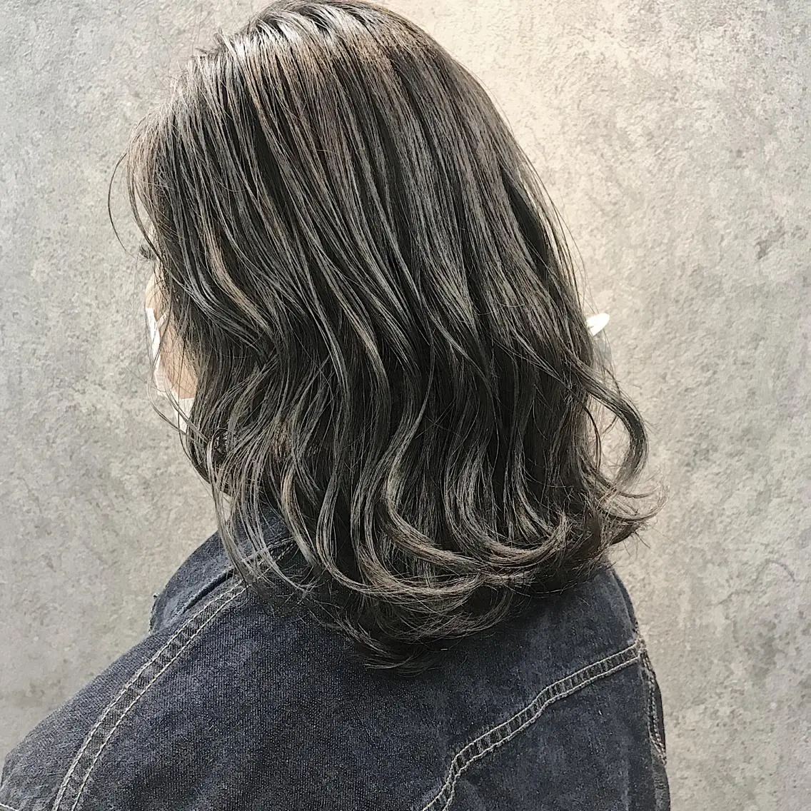 ミディアム レイヤーカット カット ヘアカラー トリートメント 所渉/韓国レイヤー /ウルフカットのヘアスタイル