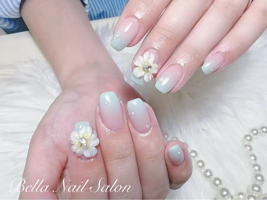 ネイル ハンドネイル Bella Nail Salonパラジェルのネイルデザイン