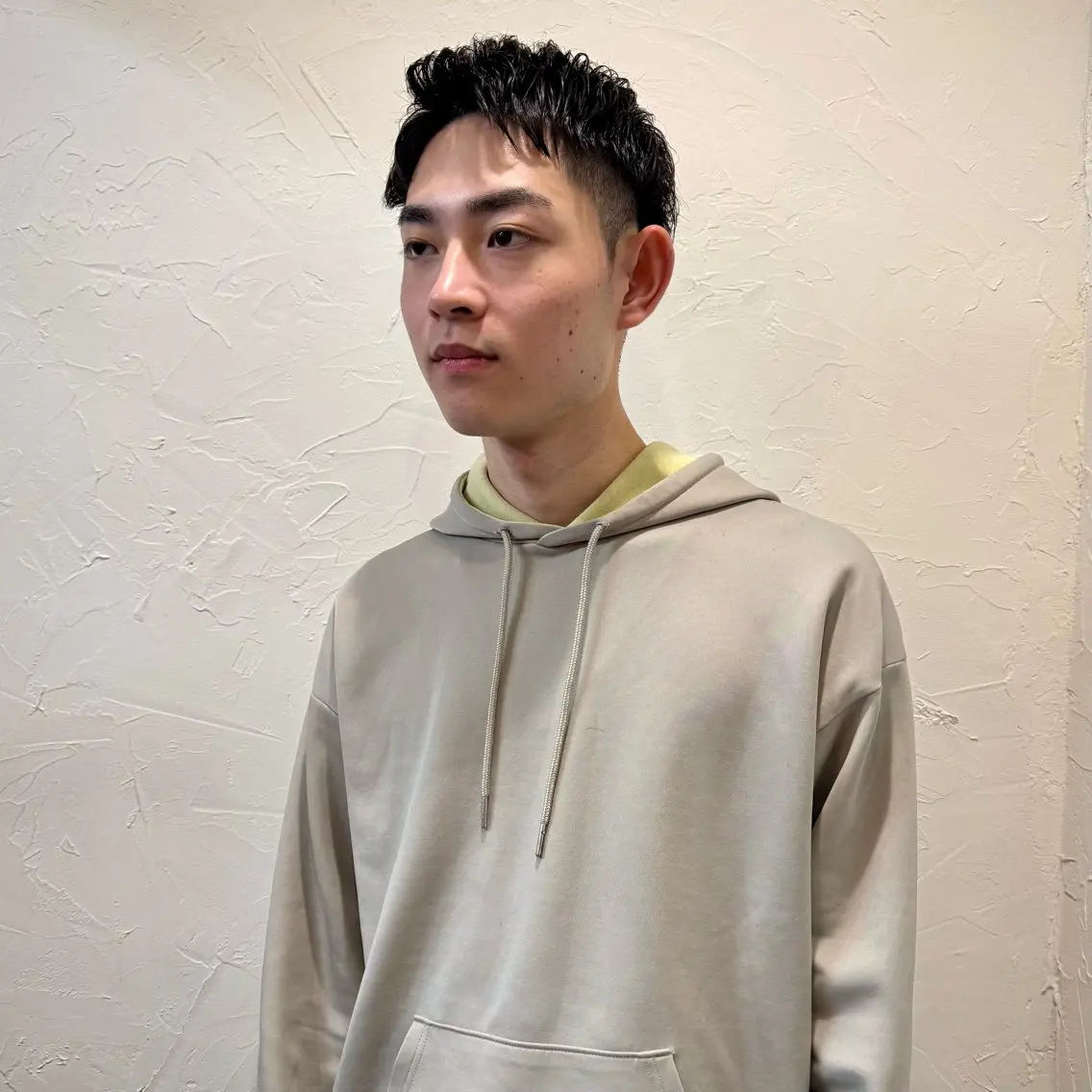 ショート メンズ アップバング メンズ就活ヘア メンズパーマ メンズショート スパイキーショート 【池袋/スパイキー ショート】ⓝⓘⓜⓤのヘアスタイル