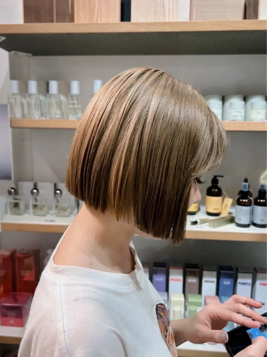 【シャンプーブロー込み】 カット🌻の写真