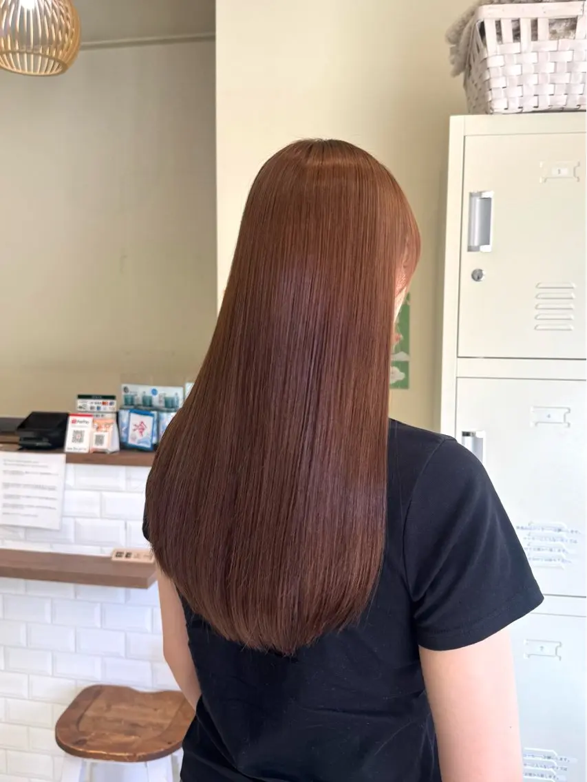 ロング カラー カット ヘアカラー トリートメント 🫧山中 沙希🫧のヘアスタイル