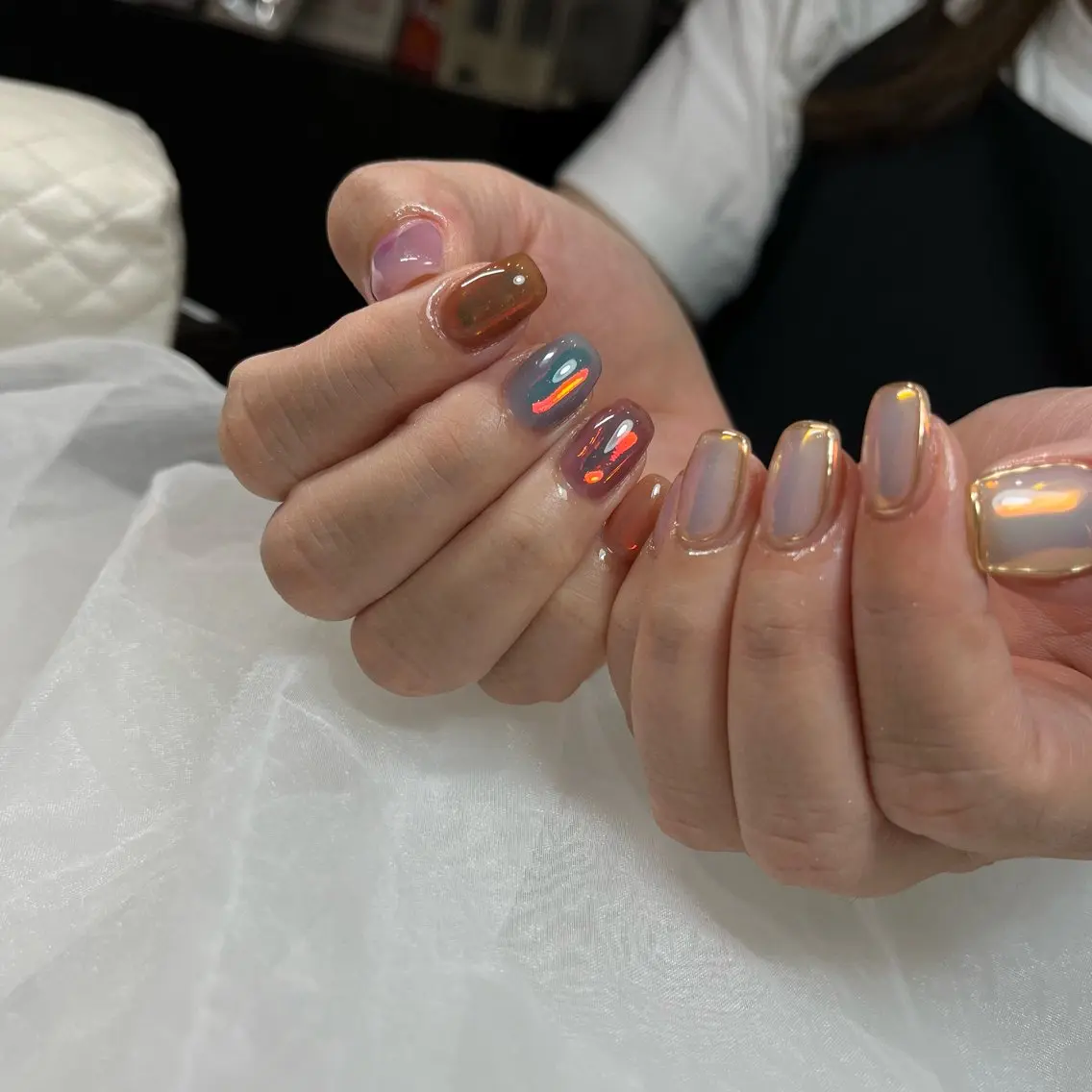 ネイル ハンドネイル atelier alle.のネイルデザイン