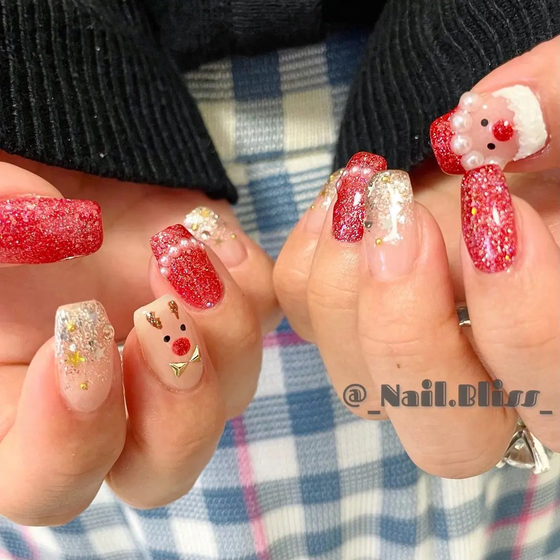 ネイル 持ち込み ハンドネイル NAIL BLISSのネイルデザイン