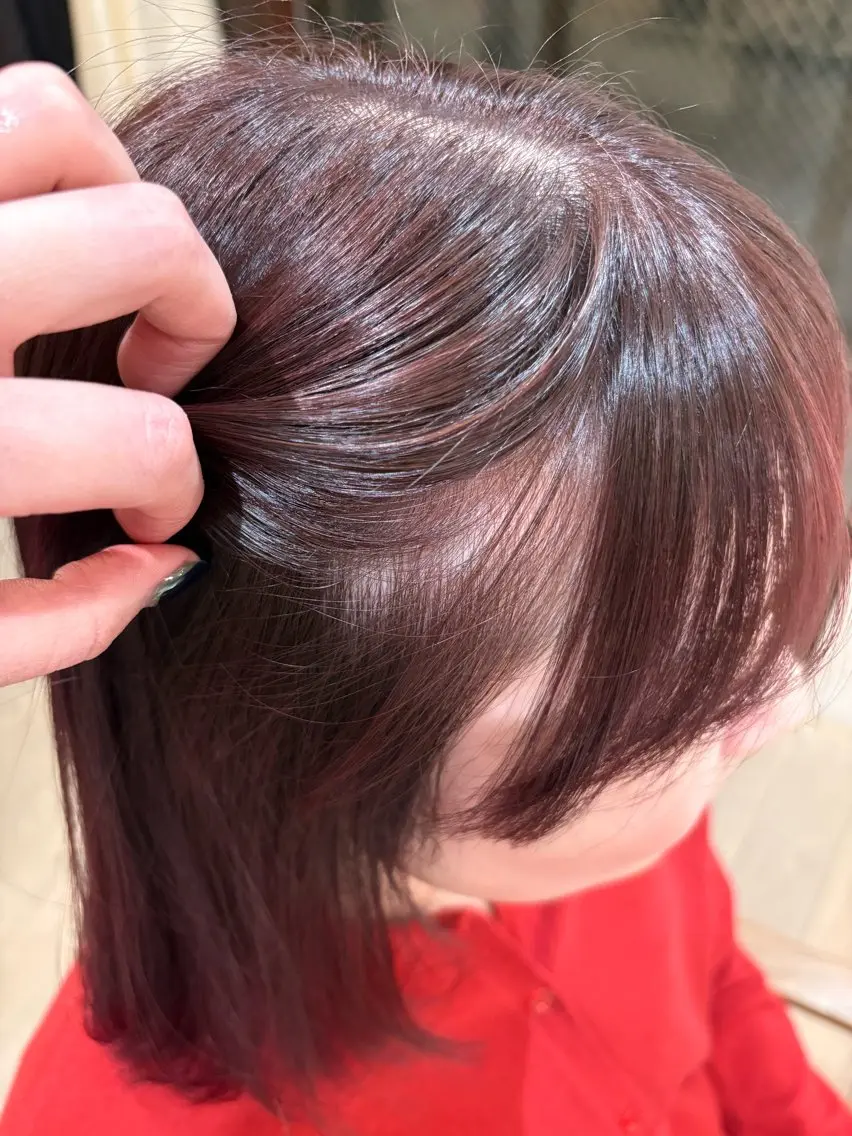 ヘアカラー 野口 心晴のヘアスタイル
