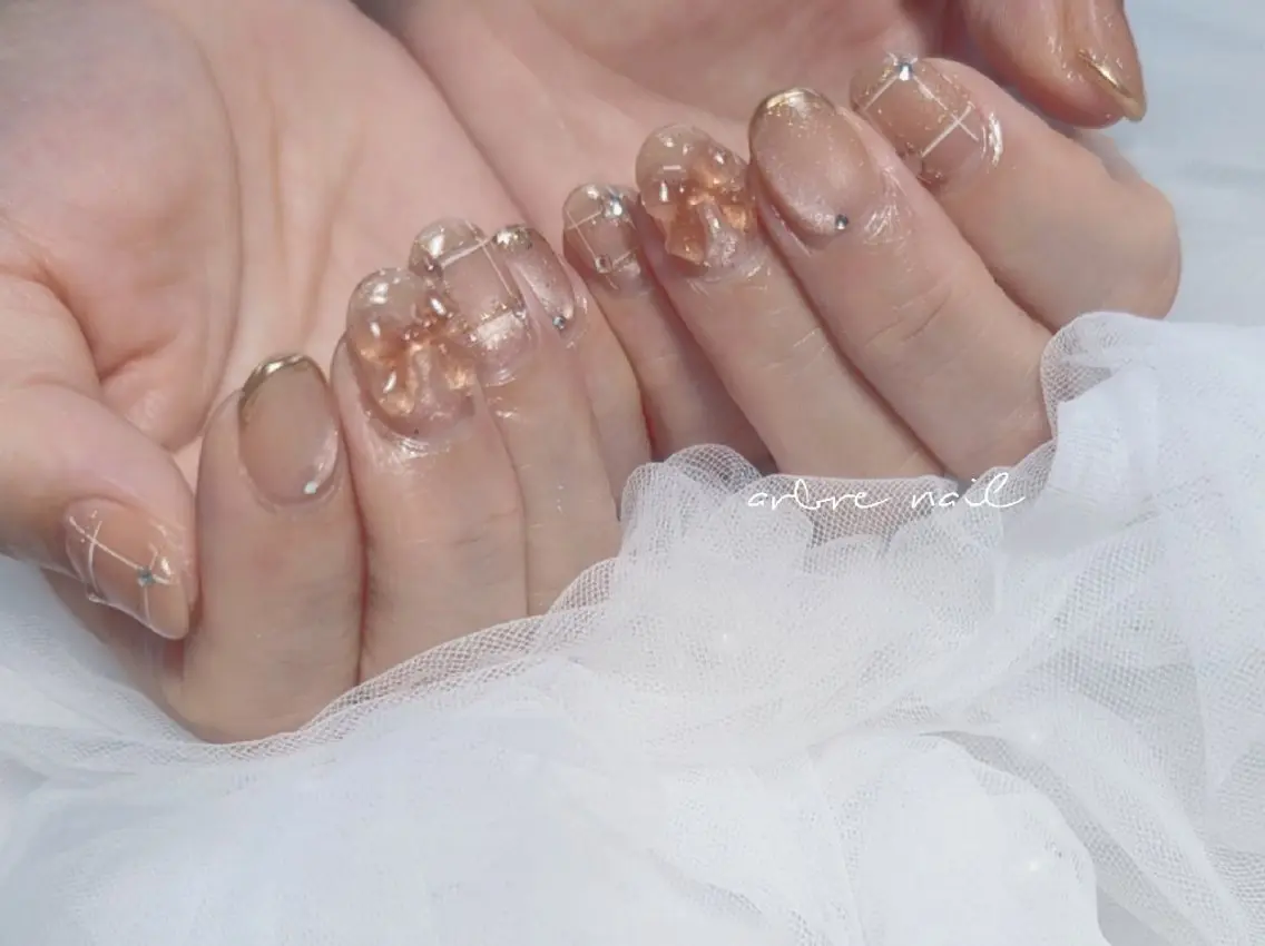 ネイル ✯.。 arbre nail 。✯.のネイルデザイン