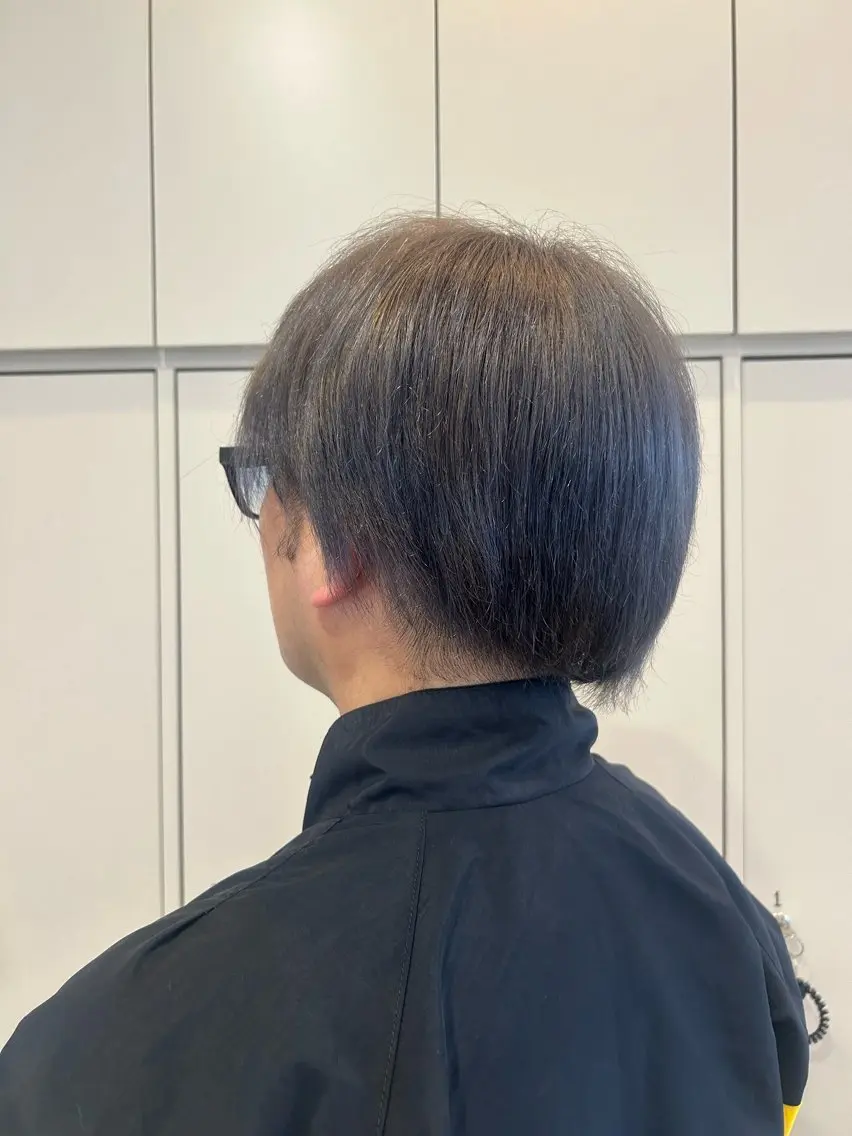ショート カラー メンズ メンズブリーチ ブリーチ シルバー カット ヘアカラー 暖色カラー❤️/韓国 ヘア/りり菜のヘアスタイル