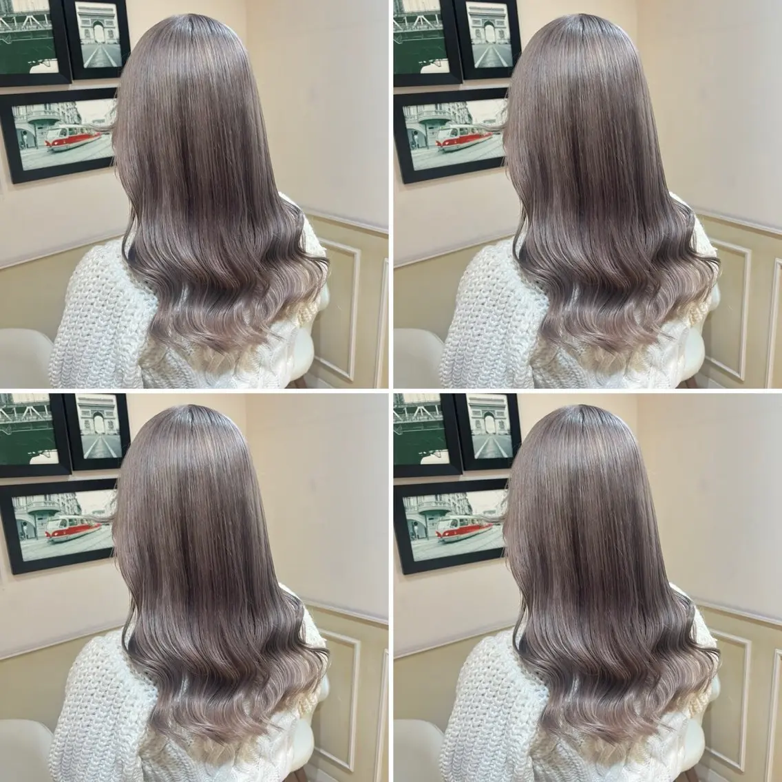 セミロング カラー カット ヘアカラー トリートメント 👑錦糸町/毛流れ パーマ特化/NORIのヘアスタイル