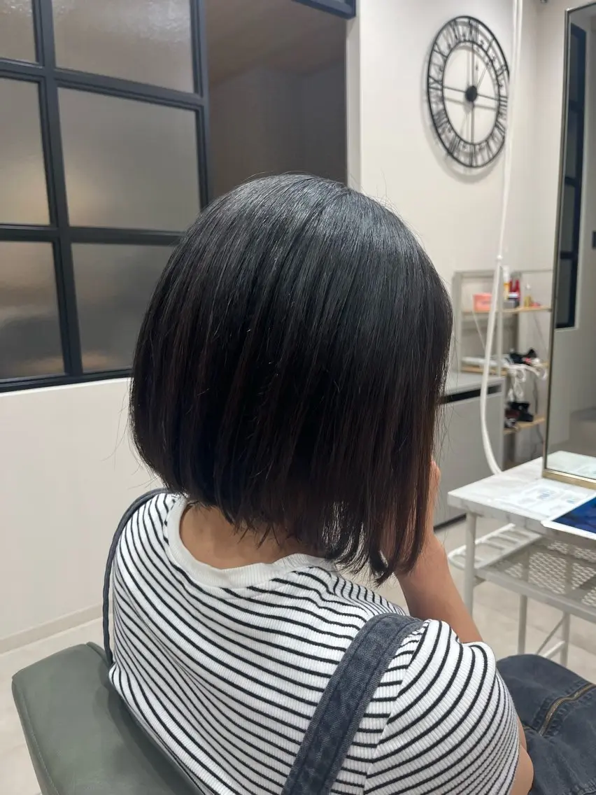 カラー ヘアカラー トリートメント カラーモデル Takahataのヘアスタイル