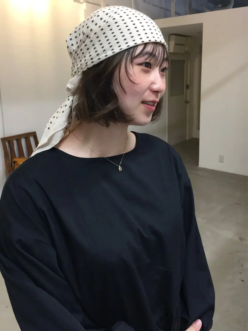 ショート カット 松林 芽依のヘアスタイル