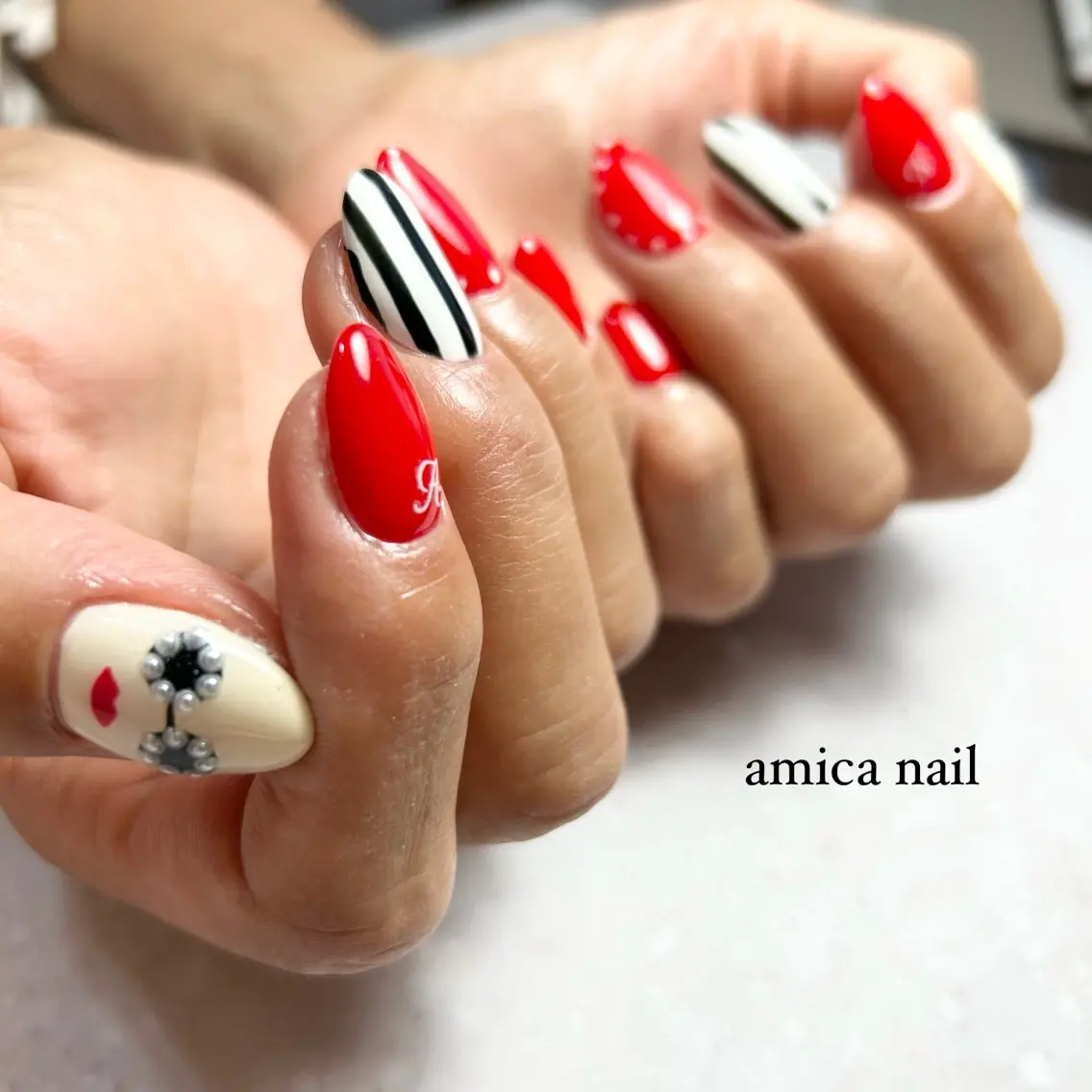 ネイル 持ち込み _amica nail_のネイルデザイン
