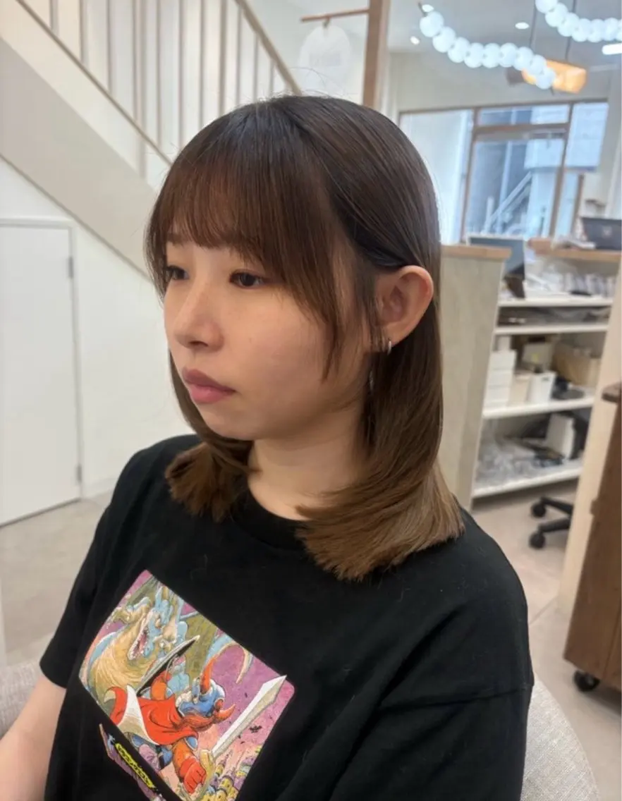 ミディアム Haruka ハルカのヘアスタイル
