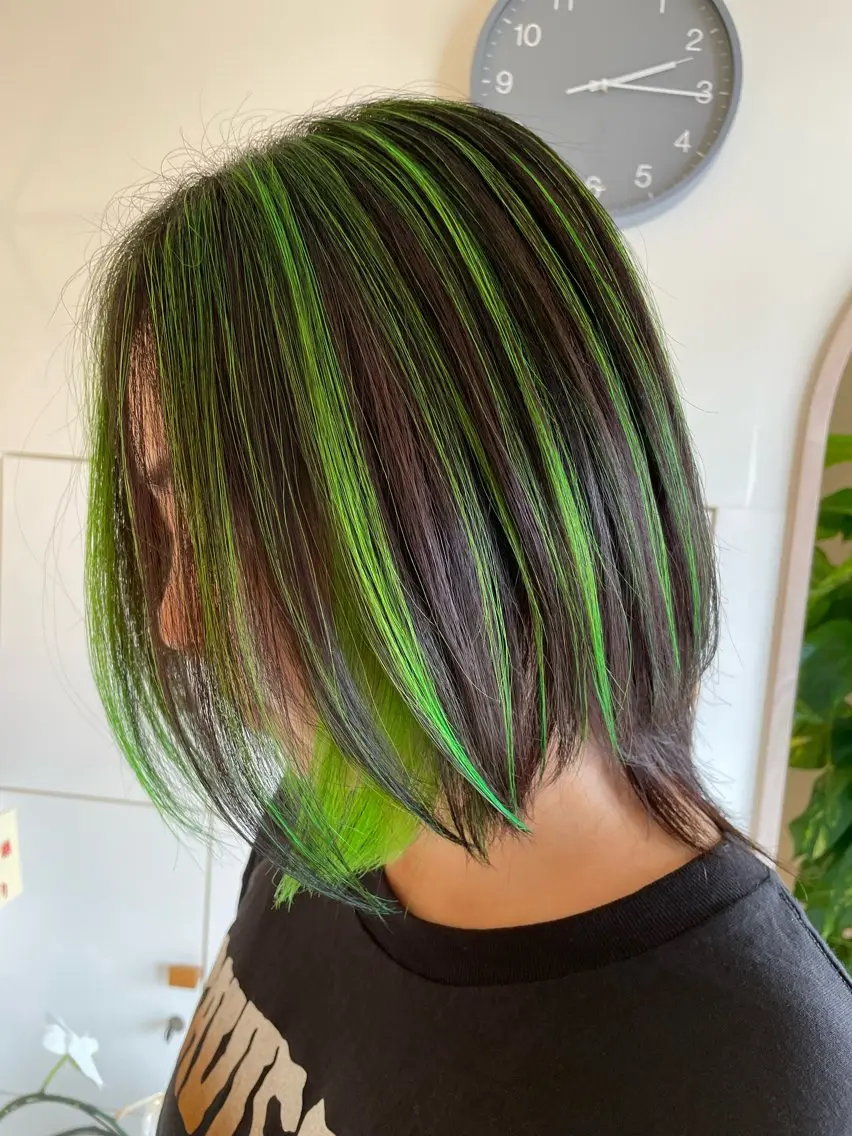 ショート カラー ブリーチ👩‍🦳/ ‪✂︎MANAMIのヘアスタイル
