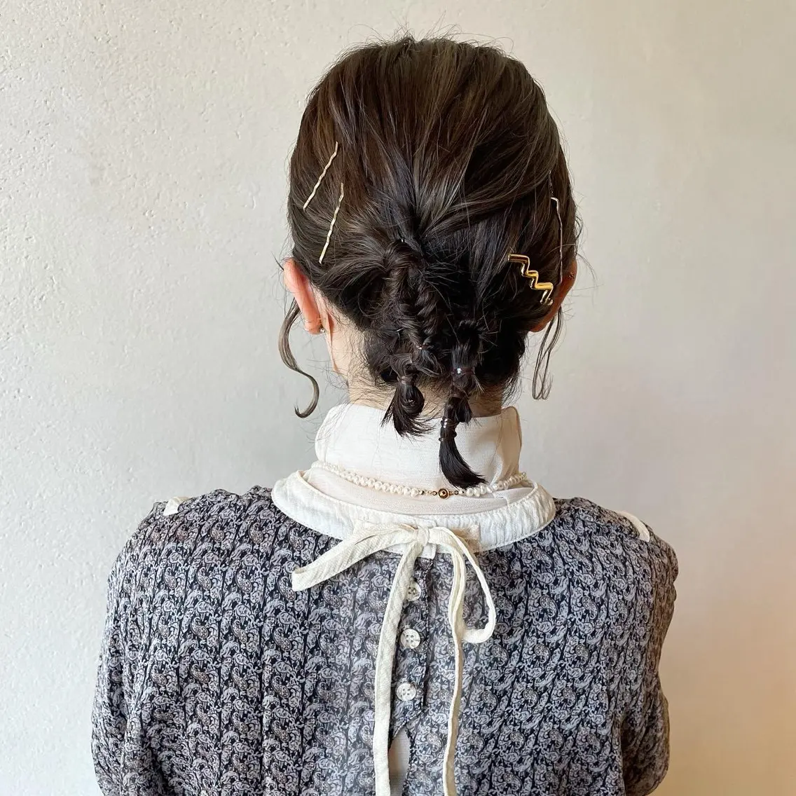 結婚式や特別なお出かけ前に🌈ヘアセットの写真