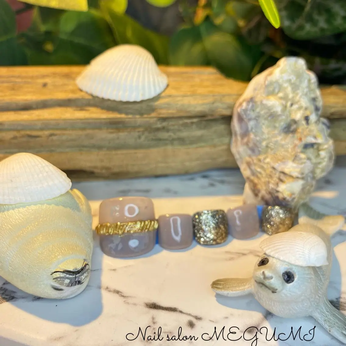 ネイル フットネイル Nail salon MEGUMIのネイルデザイン