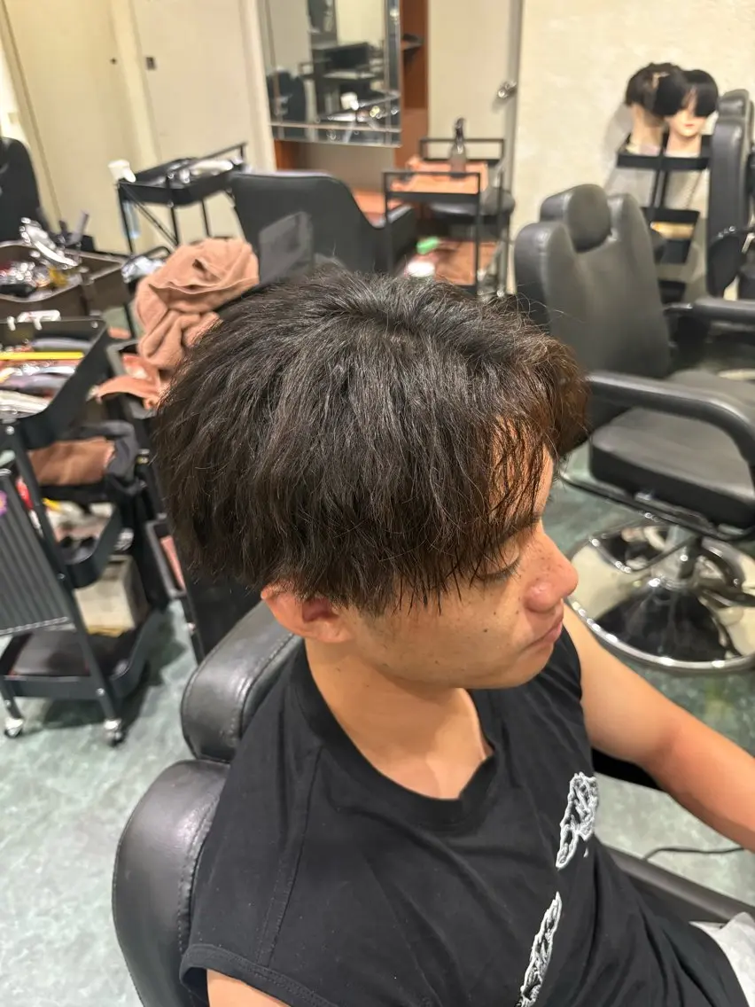 メンズ カット 嶋田 海輝斗のヘアスタイル