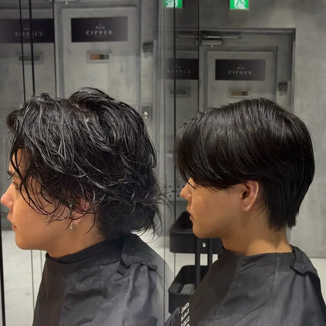 パーマ メンズ 縮毛矯正 曲がる縮毛矯正超特化 パーマ/シュントのヘアスタイル